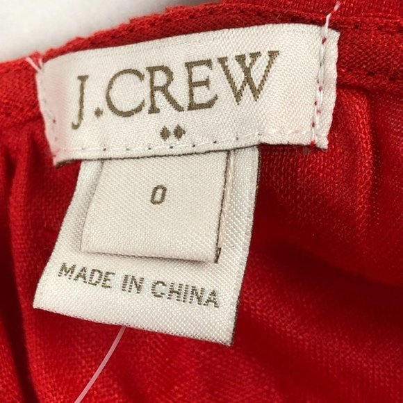 NWT $65 J. Crew Linen Lace Shell Sleeveless Top - Picture 9 of 10